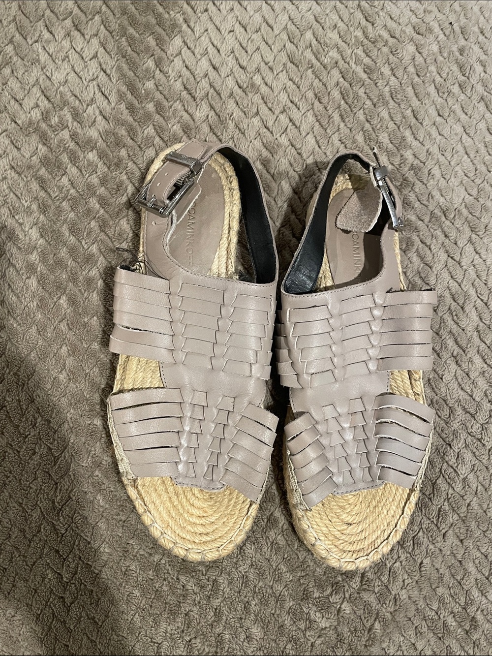 Rebecca Minkoff Woven Sandals